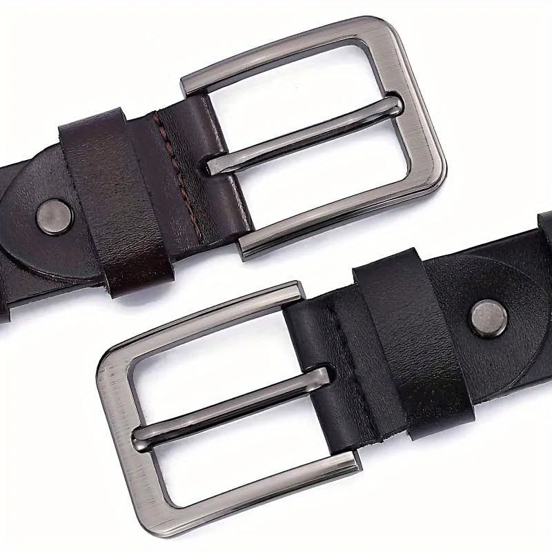 Plus Size 105 110 120 130 140 150 160 170cm Belt for Men Women Genuine Leather Alloy Metal Pin Buckle Waist Betls Straps