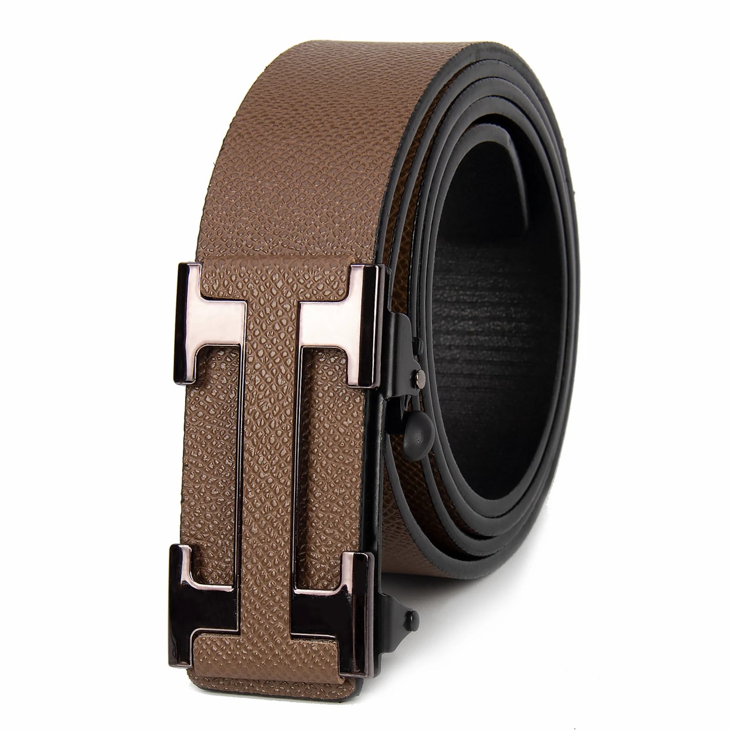 Famous Style Male Brand Belt Men Men's Business Belts Durable dark colored gift item