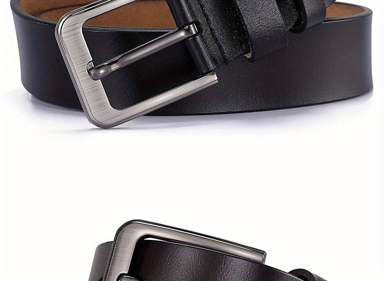 Plus Size 105 110 120 130 140 150 160 170cm Belt for Men Women Genuine Leather Alloy Metal Pin Buckle Waist Betls Straps