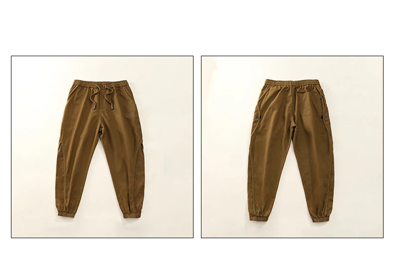 Plus Size Japanese Streetwear Oversize Cargo Pants Men Clothing Harajuku Casual Joggers Korean Hip Hop Baggy Trousers Male