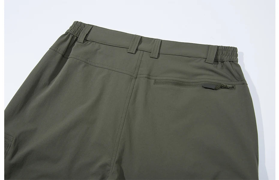 MAGCOMSEN Men's Waterproof Hiking Pants with Multi-pockets Ripstop Hard-wearing Quick Dry Casual Cargo Straight Working Pants