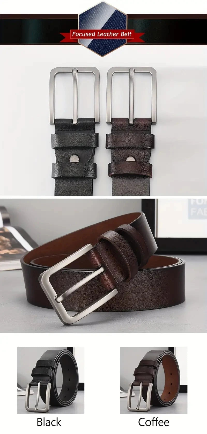 Genuine Leather for men High Quality men belts Alloy Pin Buckle Adult Luxury Brand Jeans Business Casual Waist Male Strap Brand
