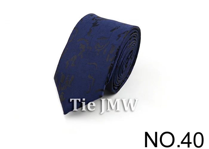 6cm Casual Ties For Men Skinny Tie Fashion Polyester Plaid Strip Necktie Business Slim Shirt Accessories Gift Cravate NO.31-61