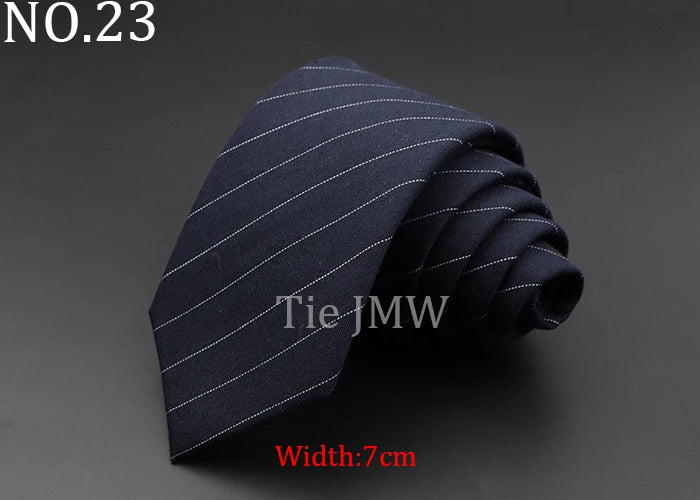 Mens Ties 6cm Classic Cotton Handmade Skinny Grey Plaid Neckties Striped Narrow Collar Slim Cashmere Casual Tie Accessories Gift