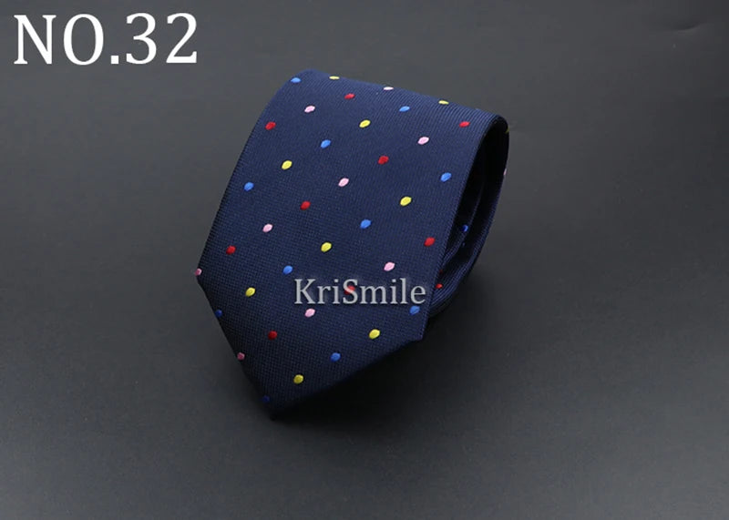 Novelty Ties For Men Cartoon Dog Dots Paisley Striped Fashion Mens Business Meeting Wedding Tuxedo Suit Shirt Daily Wear Cravat