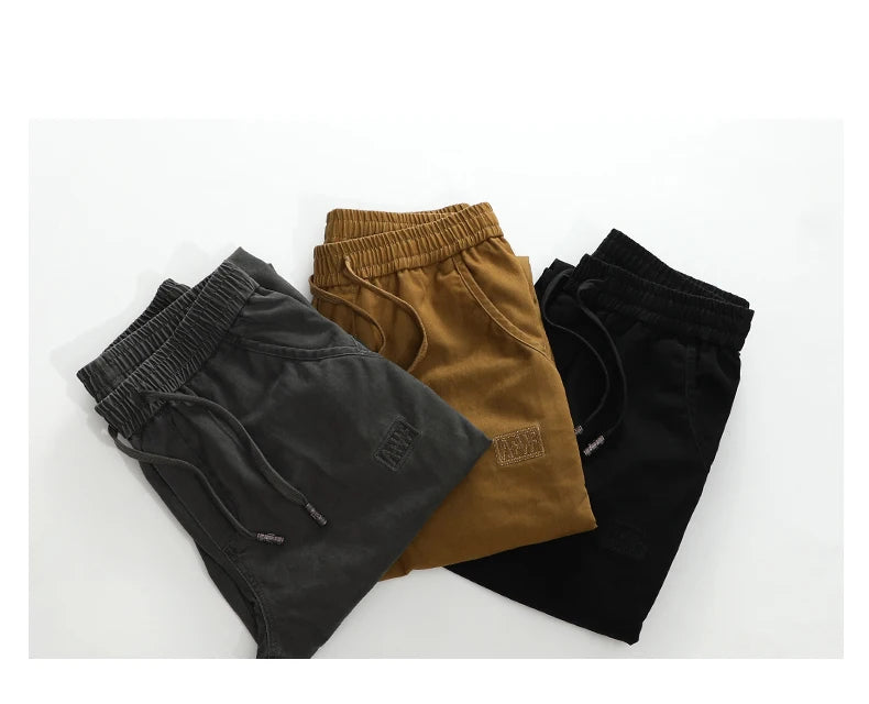 Plus Size Japanese Streetwear Oversize Cargo Pants Men Clothing Harajuku Casual Joggers Korean Hip Hop Baggy Trousers Male