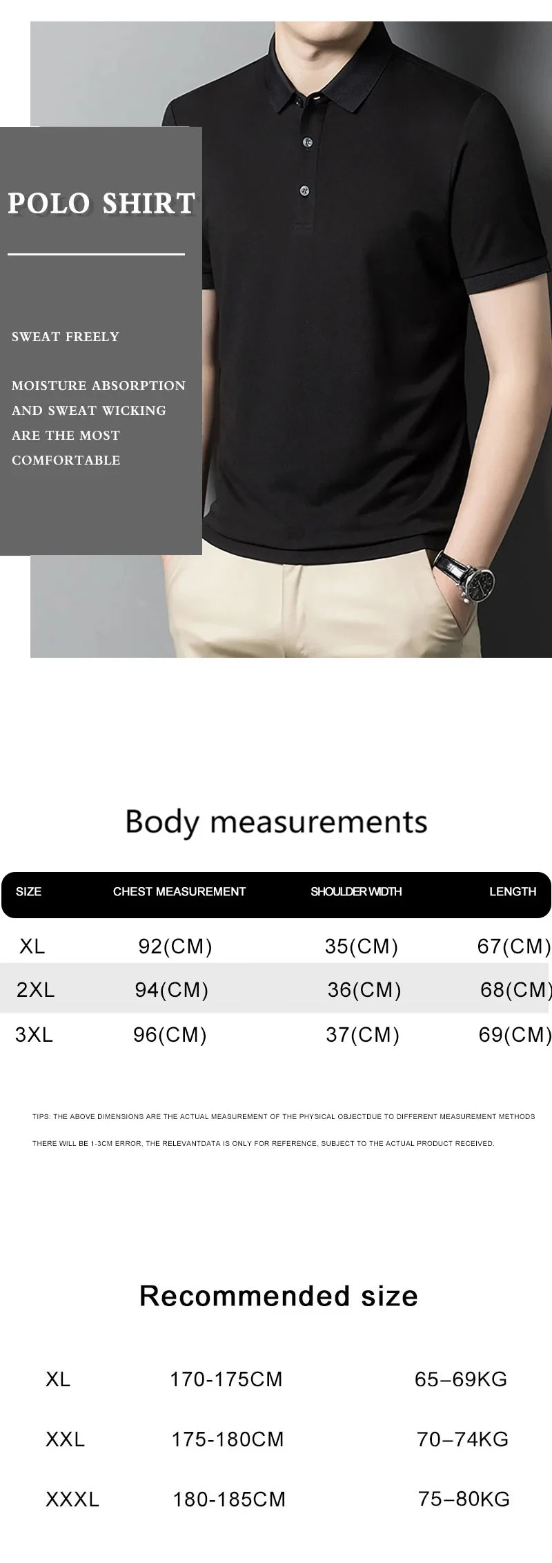 Summer Ice Silk Polo Shirt High-End T-Shirt Solid Color New Half Sleeve Non-Marking Casual Lapels Business Thin Menswear
