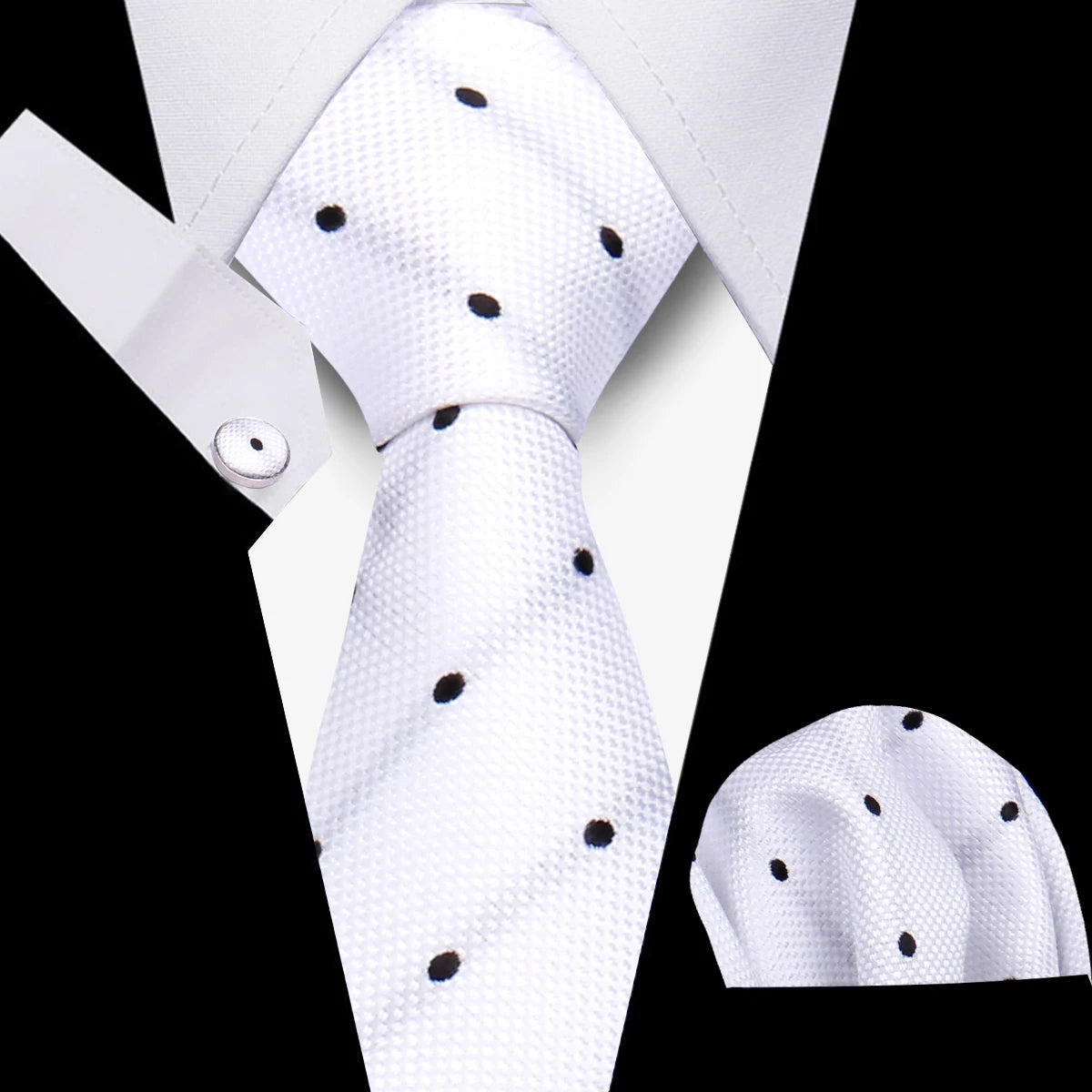 HUISHI 3-Pieces Blue Business Men's Tie Set Handmade NeckTie Men Formal Luxury Wedding High Quality Gravata Suit Accessories