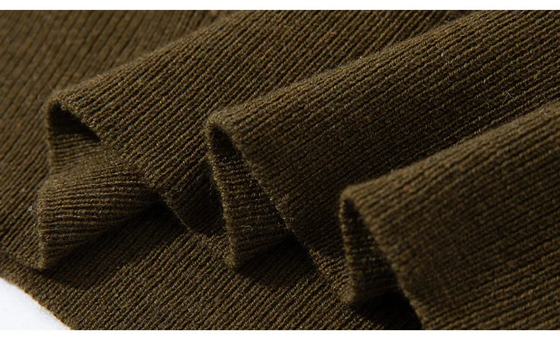 Summer Classic Men Knitwear Silk Wool Blend Sweater Pullover Polo Neck T-Shirt Short Sleeved Cool High-Quality Clothing Tops