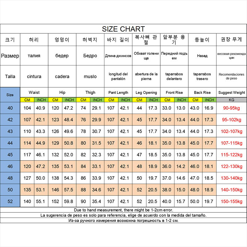 Men's Business Pants Big Size 52 Elastic Waist Straight Suit Pants Formal Work Long Pants Large Size Loose Casual Trousers