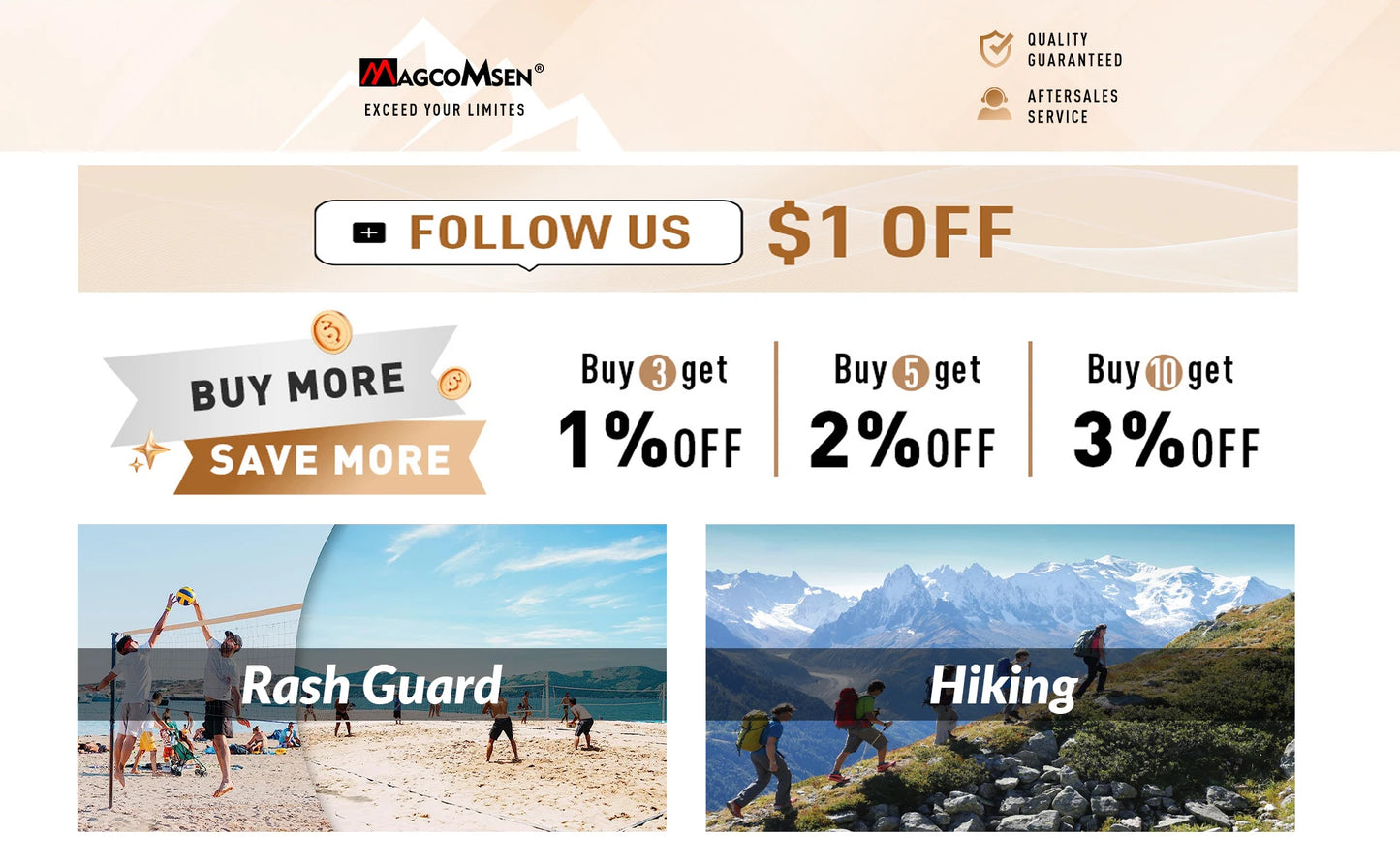 MAGCOMSEN Men's Waterproof Hiking Pants with Multi-pockets Ripstop Hard-wearing Quick Dry Casual Cargo Straight Working Pants