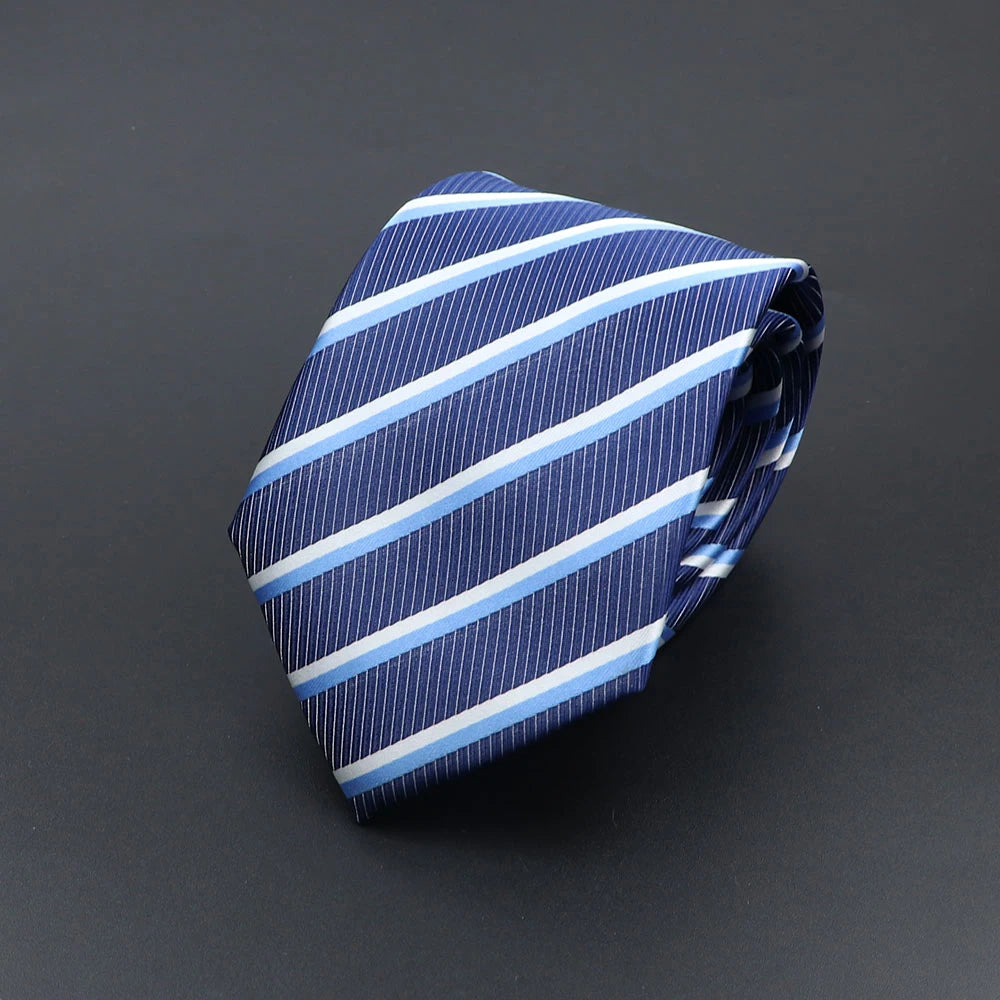 Novelty Ties For Men Cartoon Dog Dots Paisley Striped Fashion Mens Business Meeting Wedding Tuxedo Suit Shirt Daily Wear Cravat