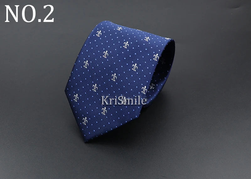 Novelty Ties For Men Cartoon Dog Dots Paisley Striped Fashion Mens Business Meeting Wedding Tuxedo Suit Shirt Daily Wear Cravat