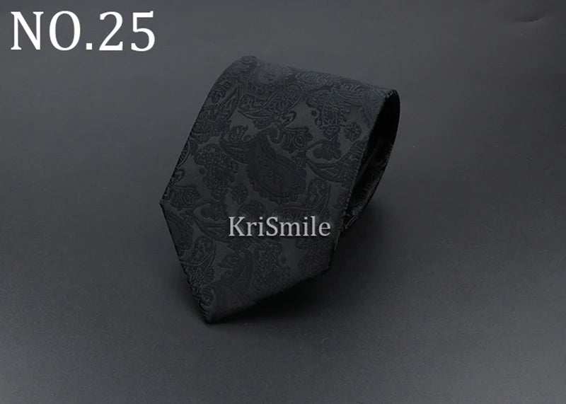 Novelty Ties For Men Cartoon Dog Dots Paisley Striped Fashion Mens Business Meeting Wedding Tuxedo Suit Shirt Daily Wear Cravat