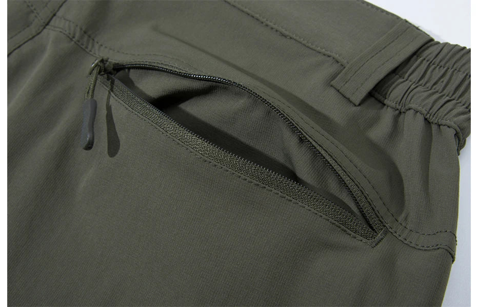MAGCOMSEN Men's Waterproof Hiking Pants with Multi-pockets Ripstop Hard-wearing Quick Dry Casual Cargo Straight Working Pants