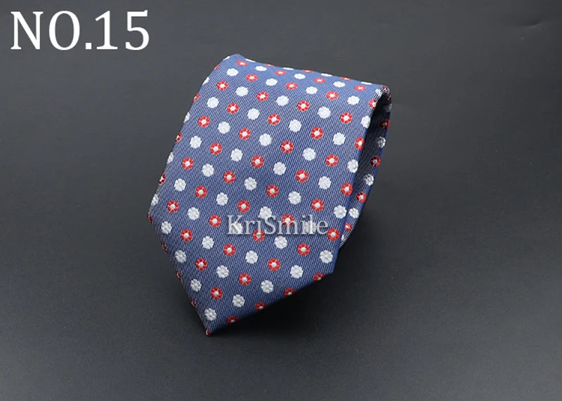 Novelty Ties For Men Cartoon Dog Dots Paisley Striped Fashion Mens Business Meeting Wedding Tuxedo Suit Shirt Daily Wear Cravat