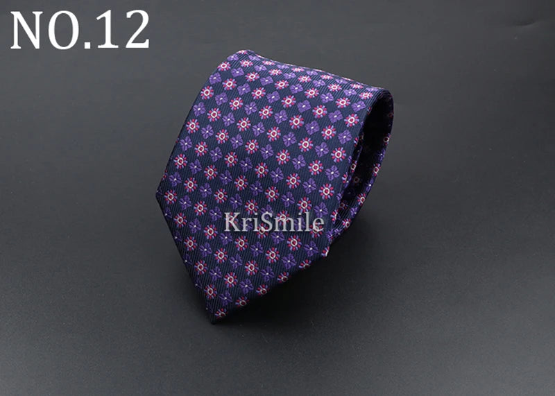 Novelty Ties For Men Cartoon Dog Dots Paisley Striped Fashion Mens Business Meeting Wedding Tuxedo Suit Shirt Daily Wear Cravat