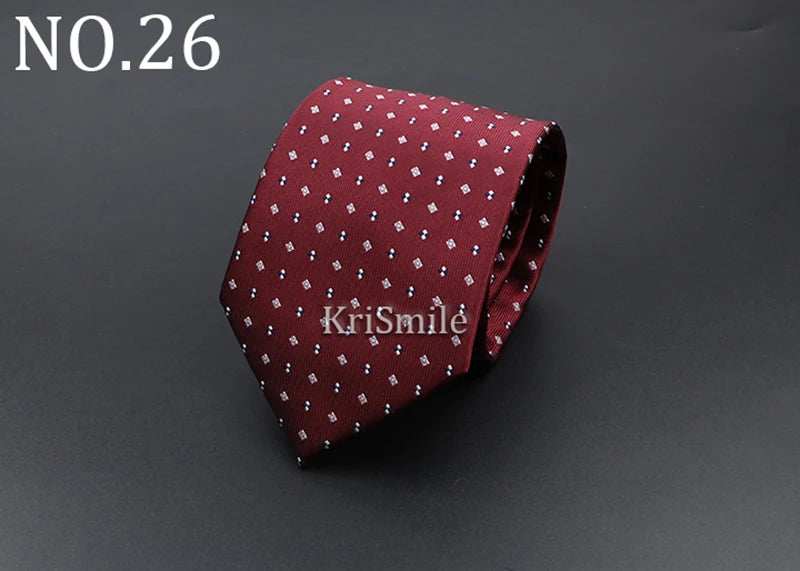 Novelty Ties For Men Cartoon Dog Dots Paisley Striped Fashion Mens Business Meeting Wedding Tuxedo Suit Shirt Daily Wear Cravat