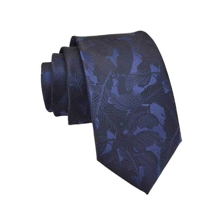 35 Styles Men's Silk Ties Jacquard Dot Floral 8cm Necktie Accessories Daily Wear Shirt Suit Cravat Wedding Party Gifts Neck Tie