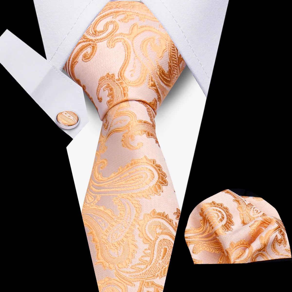 HUISHI 3-Pieces Blue Business Men's Tie Set Handmade NeckTie Men Formal Luxury Wedding High Quality Gravata Suit Accessories