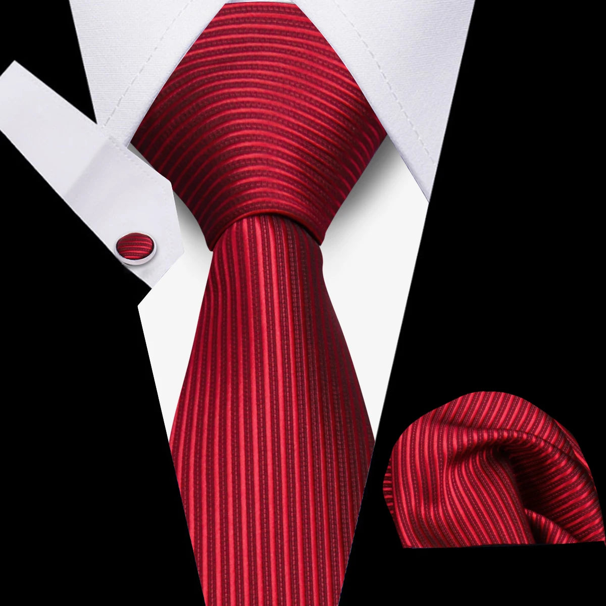 HUISHI 3-Pieces Blue Business Men's Tie Set Handmade NeckTie Men Formal Luxury Wedding High Quality Gravata Suit Accessories