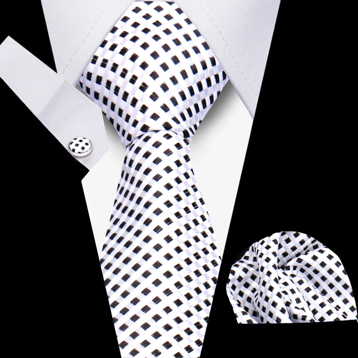 HUISHI 3-Pieces Blue Business Men's Tie Set Handmade NeckTie Men Formal Luxury Wedding High Quality Gravata Suit Accessories