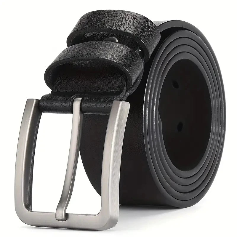 Genuine Leather for men High Quality men belts Alloy Pin Buckle Adult Luxury Brand Jeans Business Casual Waist Male Strap Brand