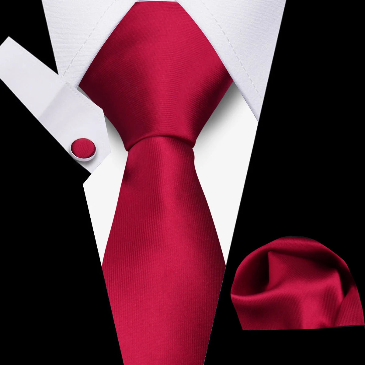 HUISHI 3-Pieces Blue Business Men's Tie Set Handmade NeckTie Men Formal Luxury Wedding High Quality Gravata Suit Accessories