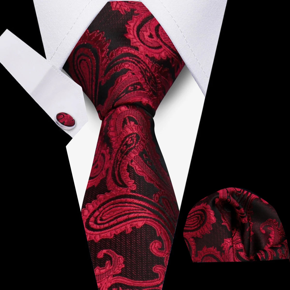 HUISHI 3-Pieces Blue Business Men's Tie Set Handmade NeckTie Men Formal Luxury Wedding High Quality Gravata Suit Accessories